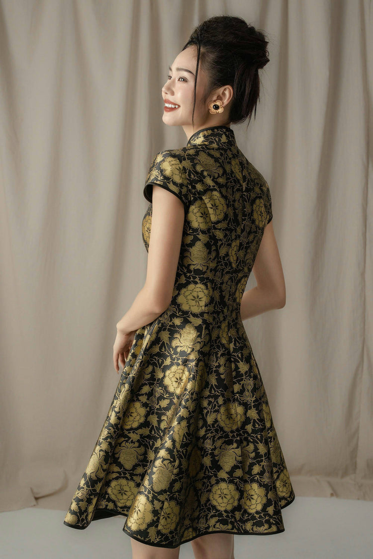 Xiangyunsha Lightweight Chinese Style Suit 香雲紗薄款中式套裝