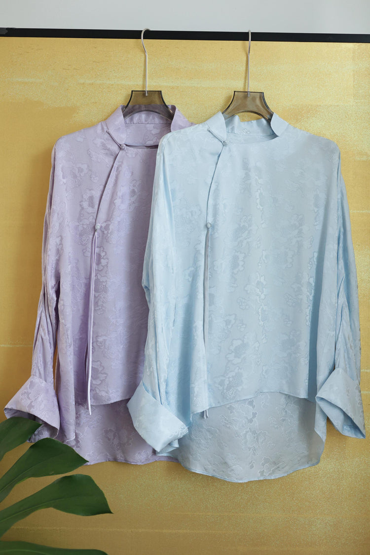 Floral Luo New Chinese-Style Shirt 花羅新中式襯衫