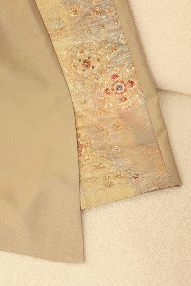 Gold Nishijin Pencil Skirt (Exclusive Piece) 金色西陣織鉛筆裙(孤品)