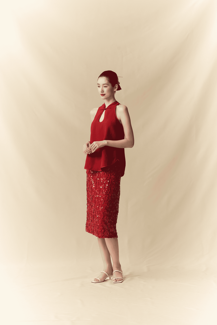Crimson Radiance · New Chinese Style Set 赤華流光·新中式套裝