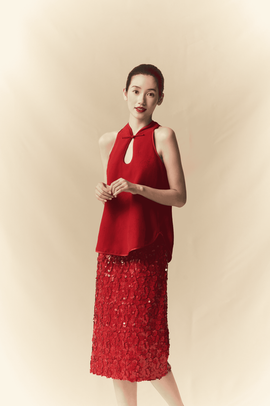 Crimson Radiance · New Chinese Style Set 赤華流光·新中式套裝