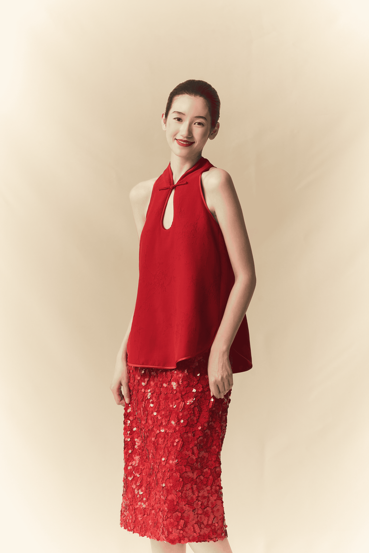 Crimson Radiance · New Chinese Style Set 赤華流光·新中式套裝