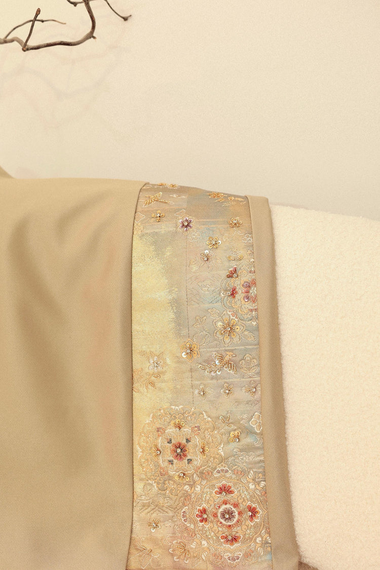 Gold Nishijin Pencil Skirt (Exclusive Piece) 金色西陣織鉛筆裙(孤品)