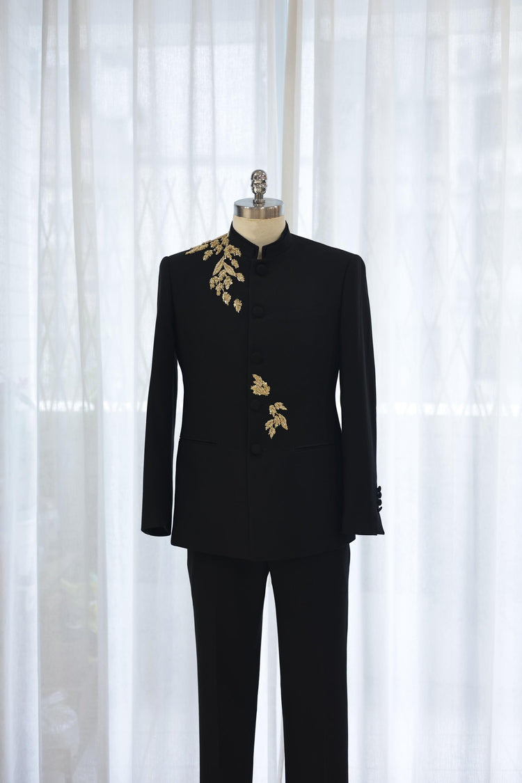Golden Laurel Zhongshan Suit 金葉華章中山裝套裝