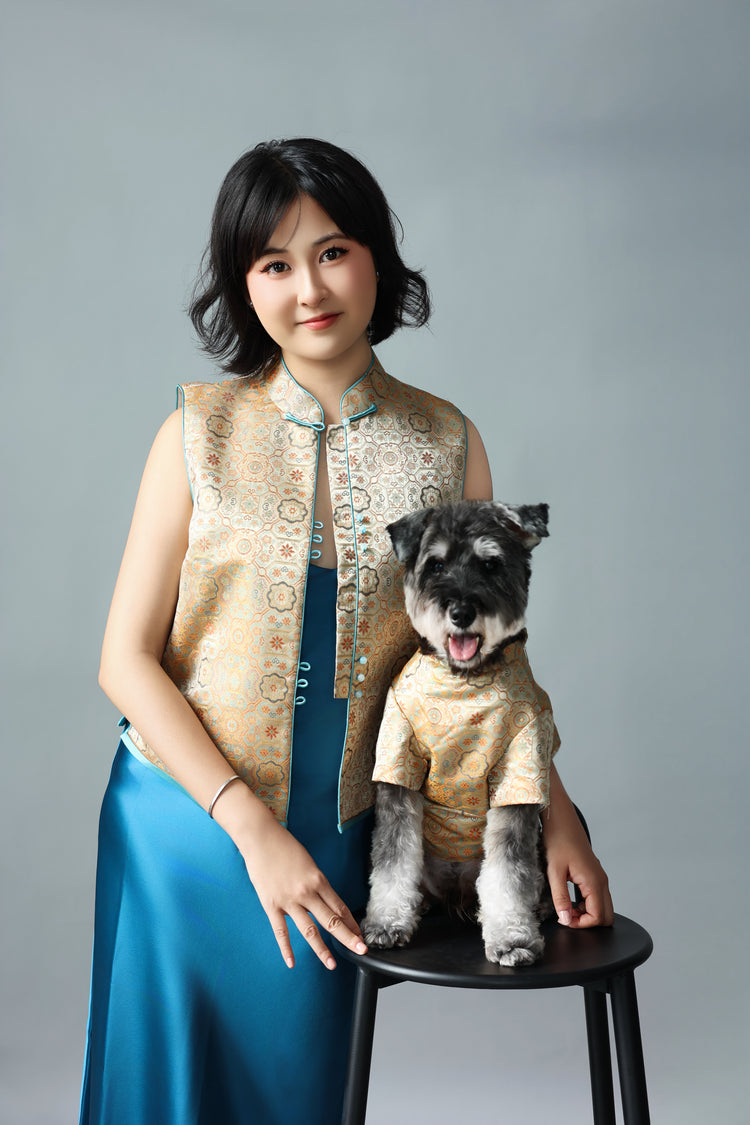 Autumn Golden Dog Vest 秋穗金色狗狗馬甲