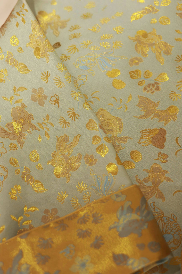 Golden Koi Song Brocade Jacket 金鯉流光宋錦外套