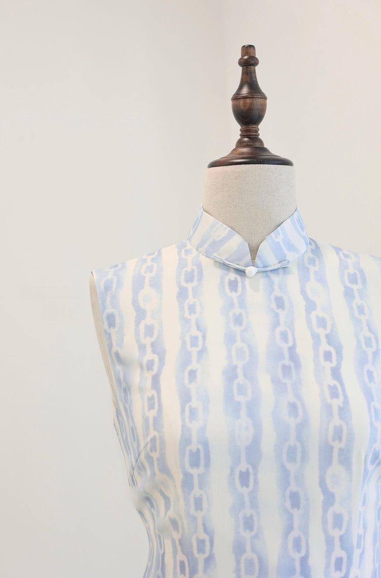 Ice Lock Silk Qipao 冰鎖真絲旗袍