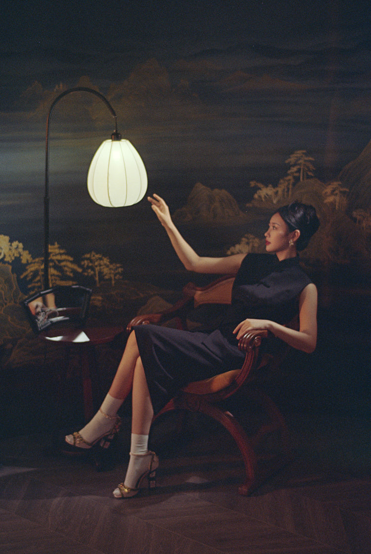 Loro Piana Suit Fabric Qipao Set | Loro Piana授權 全球唯一西裝面料旗袍套裝