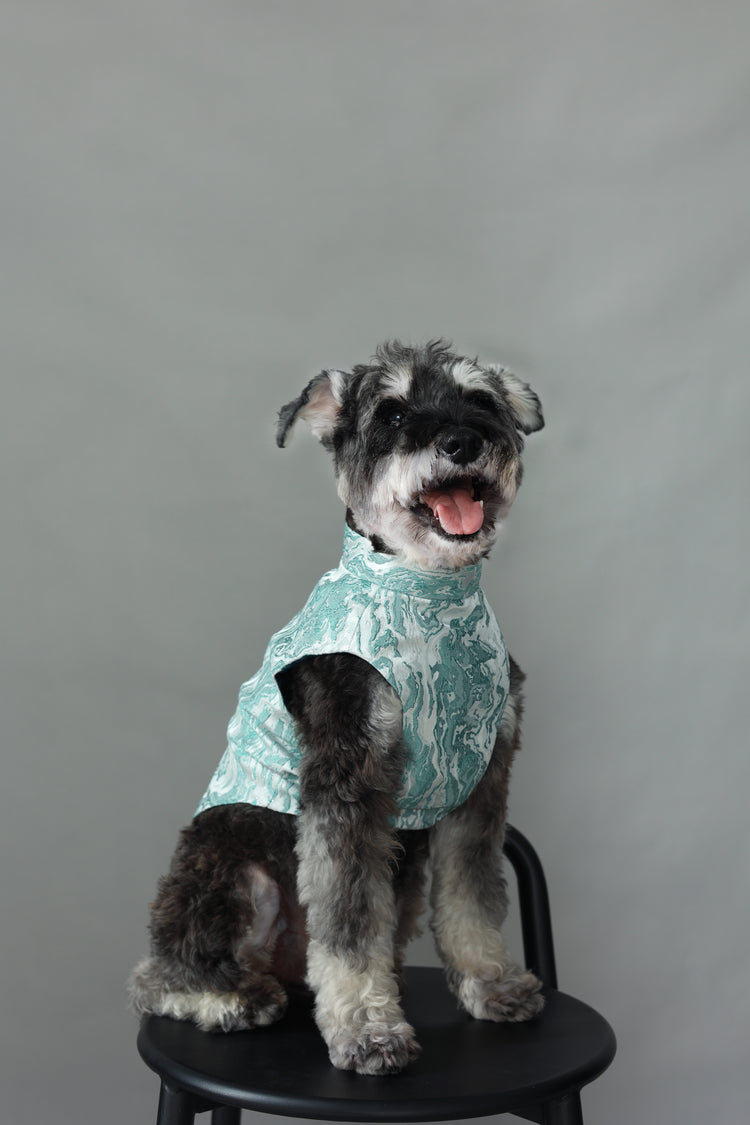 Summer Solstice Blue Dog Vest 夏至藍色狗狗馬甲