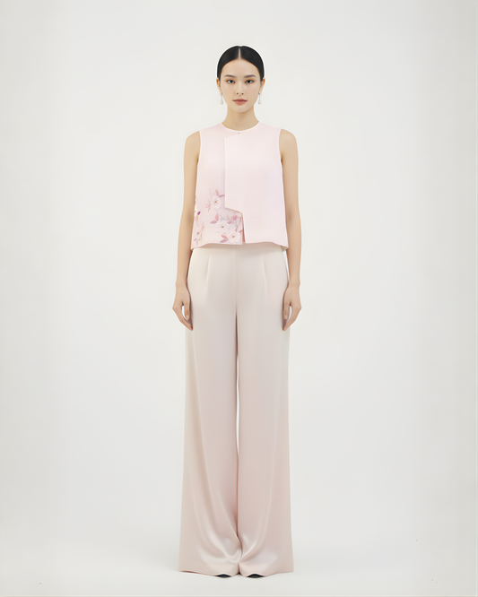 Huaxi · Kesi Embroidered Vest with Beadwork (Exclusive Piece) 花曦 · 缂丝绣珠中式马甲(孤品)