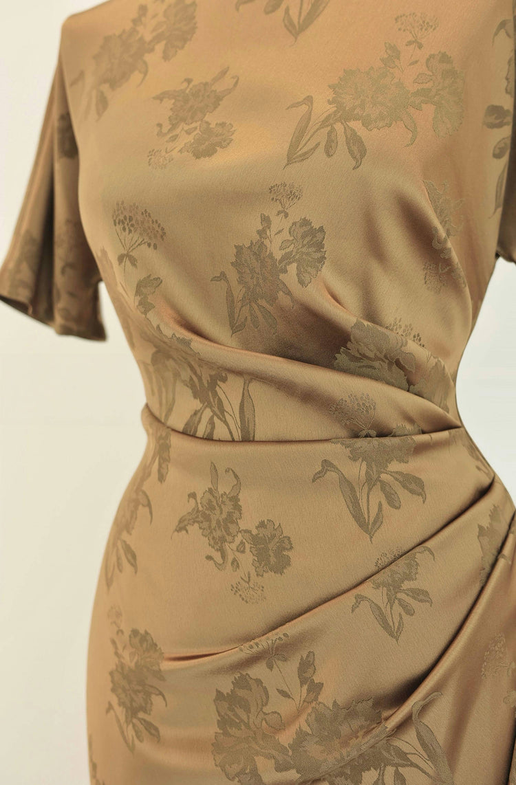 Sand Dusk Silk Dress 煙沙·真絲連衣裙
