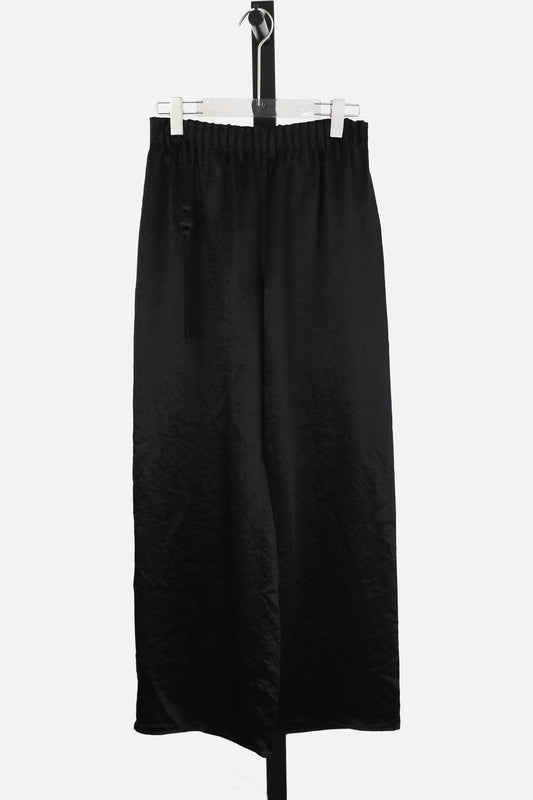 Ink Shadow Cupro Wide-leg Trousers 墨影銅氨絲闊腿褲