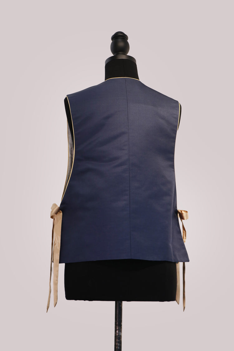 Iridescent Mist Brocade Vest (Exclusive Piece) 彩霧浮光西陣織馬甲(孤品)