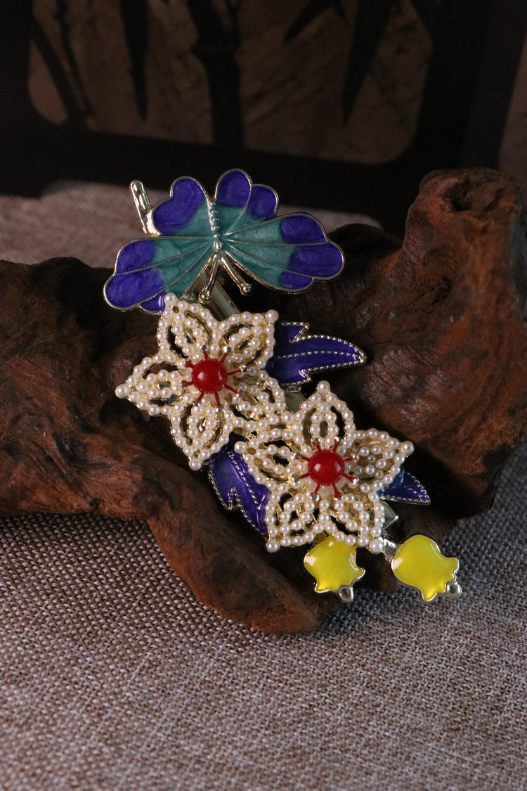 Butterfly Reverie Hair Ornament 彩蝶花夢髮飾