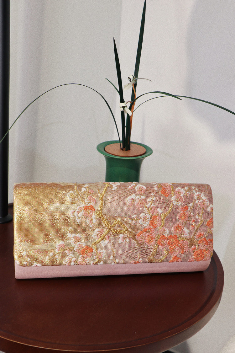 Peach Garden Brocade Clutch 桃曦花園手包