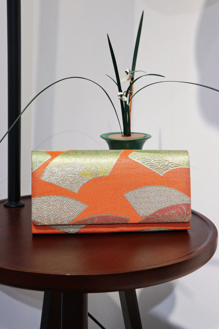 Golden Flame Brocade Clutch 金燄之舞手包