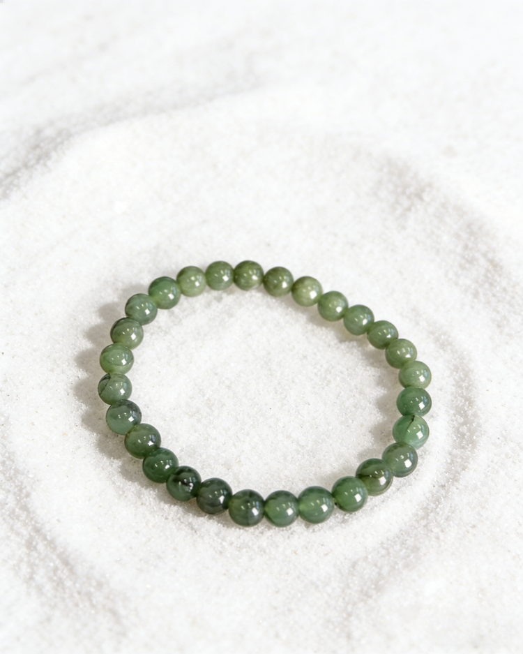 Jade Dewlight Bracelet 玉露青光手串