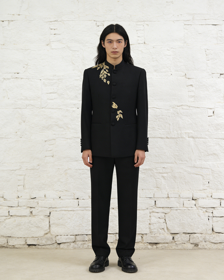 Golden Laurel Zhongshan Suit 金葉華章中山裝套裝