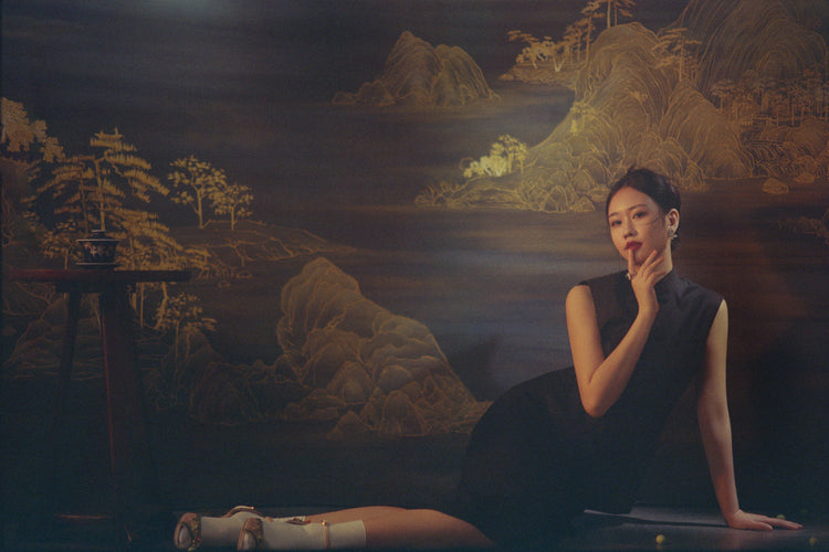 Loro Piana Suit Fabric Qipao Set | Loro Piana授權 全球唯一西裝面料旗袍套裝