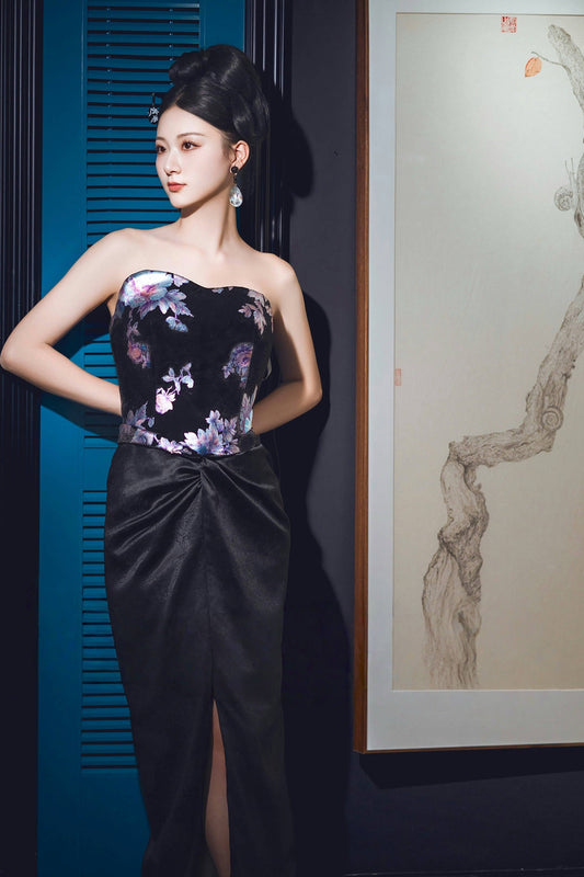 Oriental Style Evening Dress