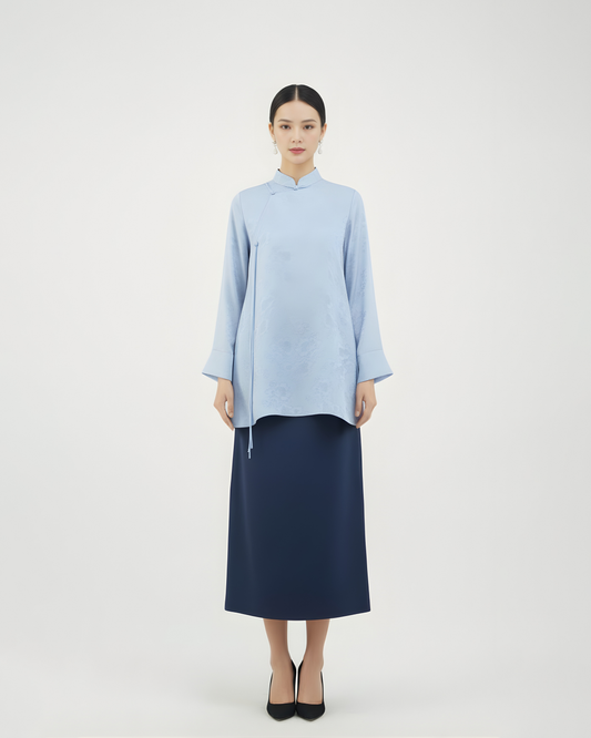 Floral Luo New Chinese-Style Shirt 花羅新中式襯衫