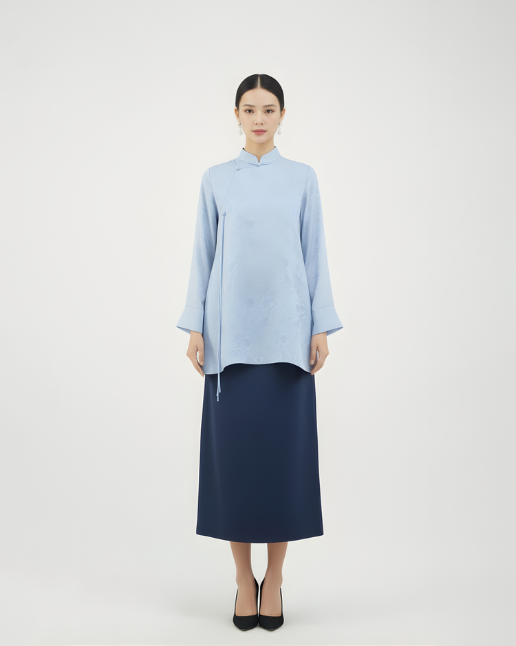 Floral Luo New Chinese-Style Shirt 花羅新中式襯衫