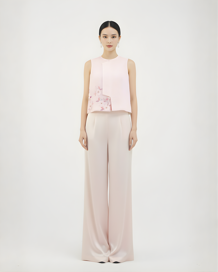 Huaxi · Kesi Embroidered Vest with Beadwork (Exclusive Piece) 花曦 · 缂丝绣珠中式马甲（孤品）