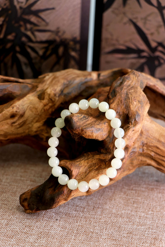 Lunar Glow Feldspar Bracelet 月華長石手串