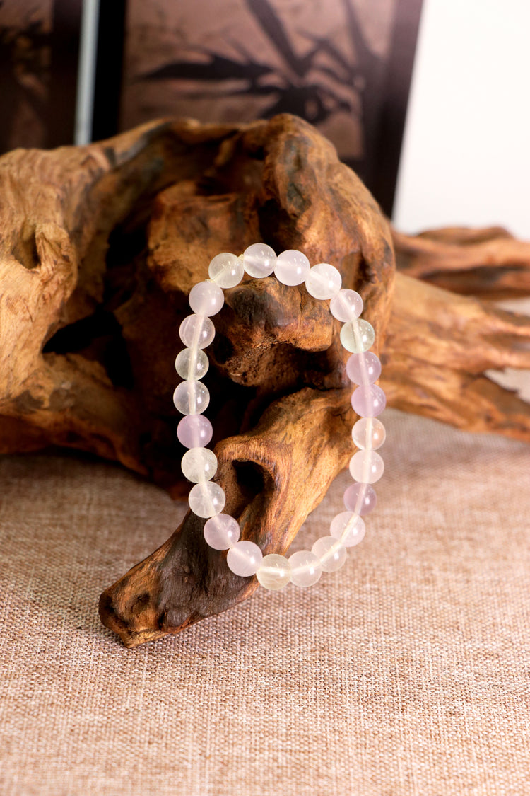 Lavender Mist Fluorite Bracelet 紫霧氟石手串