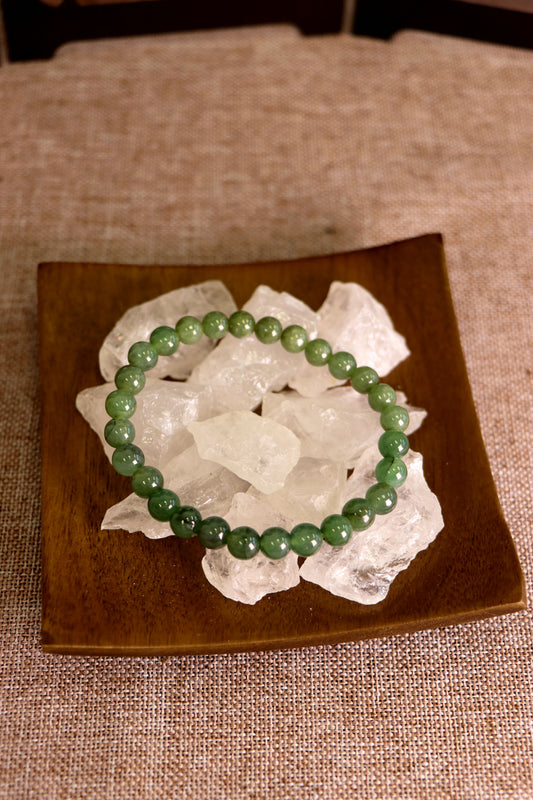Jade Dewlight Bracelet 玉露青光手串