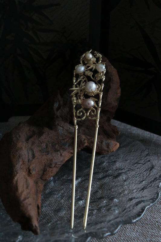 Celestial Pearl Hairpin 星語珍珠髮簪