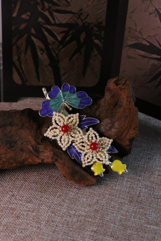 Butterfly Reverie Hair Ornament 彩蝶花夢髮飾