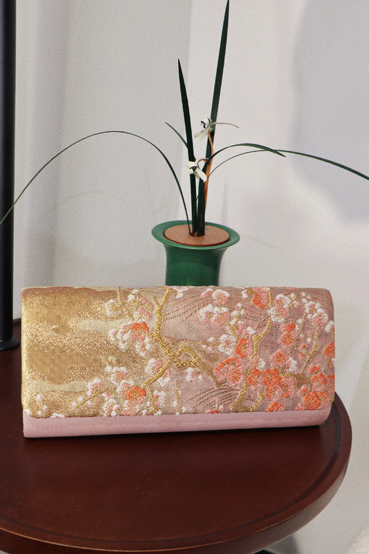 Peach Garden Brocade Clutch 桃曦花園手包