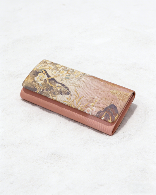 Dusky Blossom Brocade Clutch 晚霞繁花手包