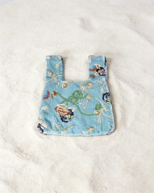 Floral Reverie Velvet Tote 繁花絨影提袋