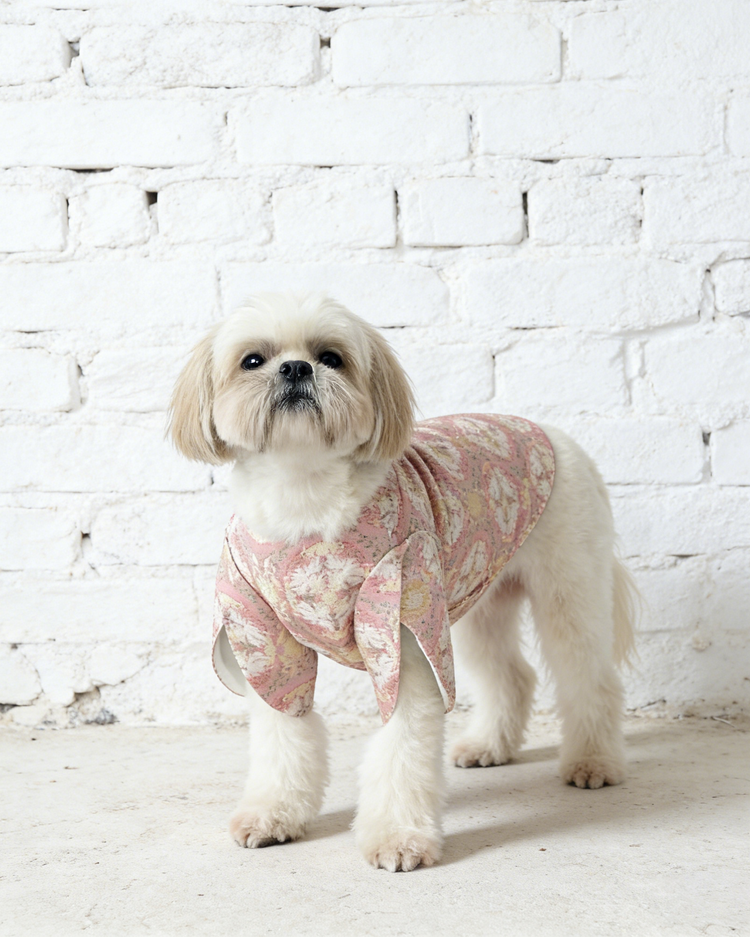 Spring Bud Dog Vest 春蕾粉色狗狗馬甲