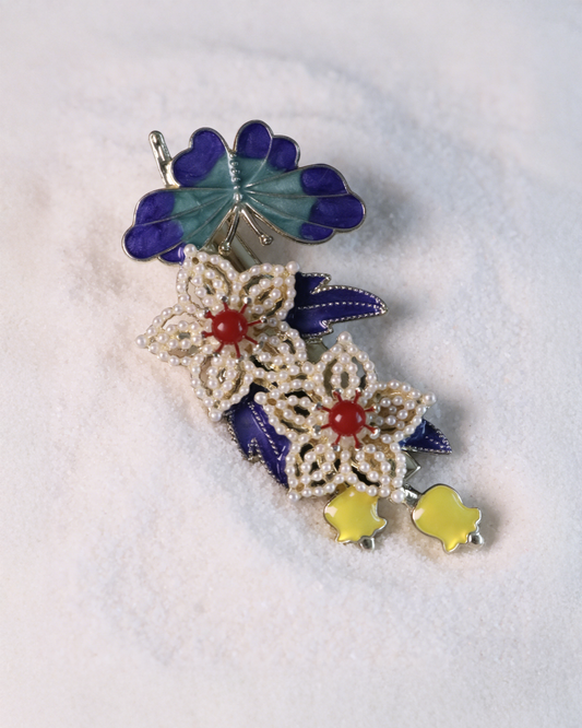 Butterfly Reverie Hair Ornament 彩蝶花夢髮飾