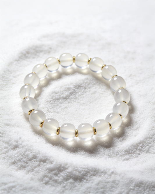 Champagne Amber Bracelet 香檳琥珀手串