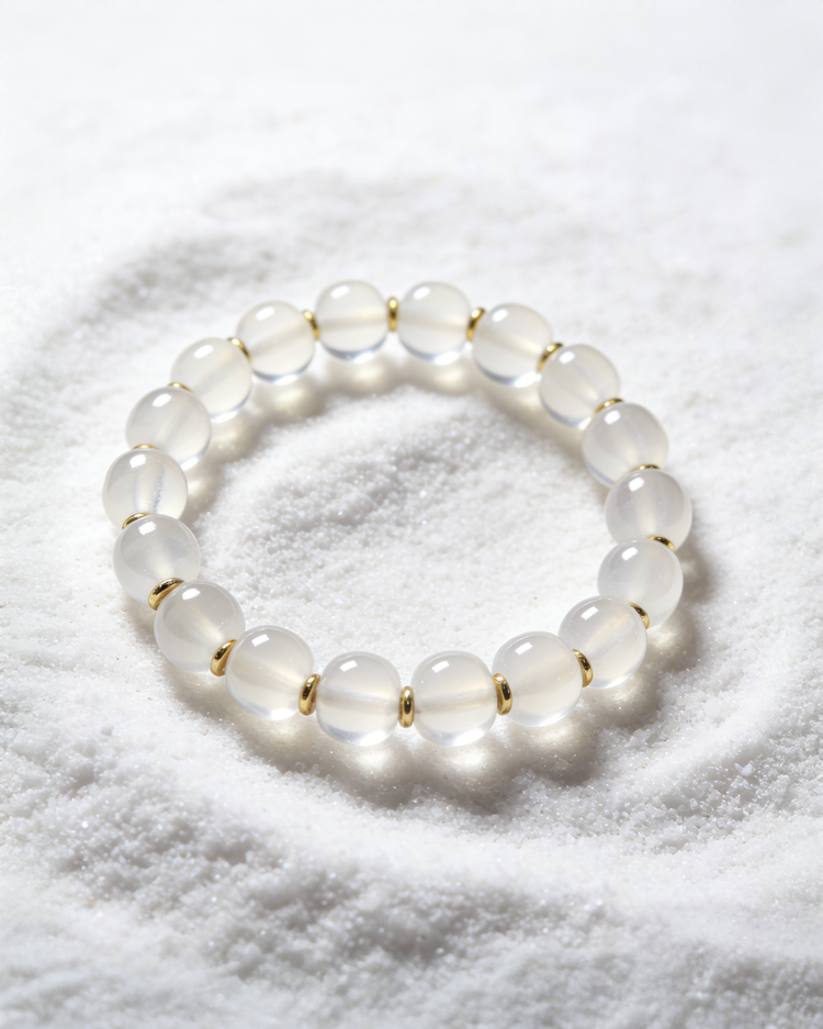 Champagne Amber Bracelet 香檳琥珀手串