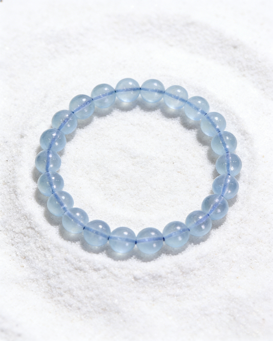 Sea Breeze Aquamarine Bracelet 海風藍寶手串