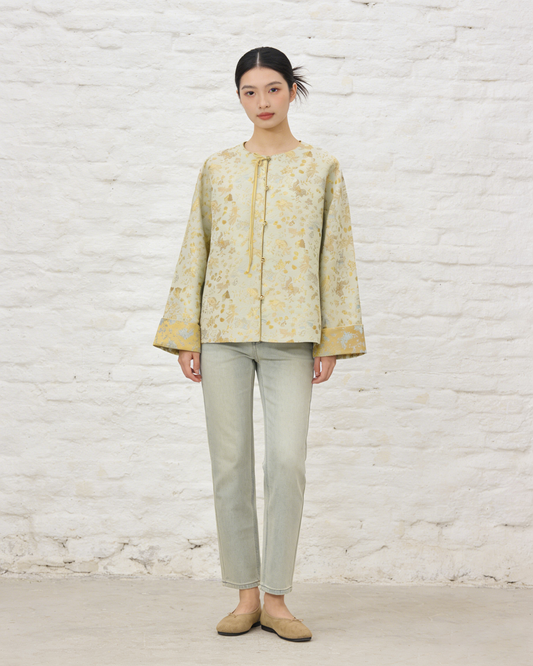 Golden Koi Song Brocade Jacket 金鯉流光宋錦外套
