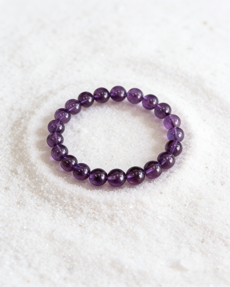 Amethyst Crystal Bracelet 紫晶水晶手串