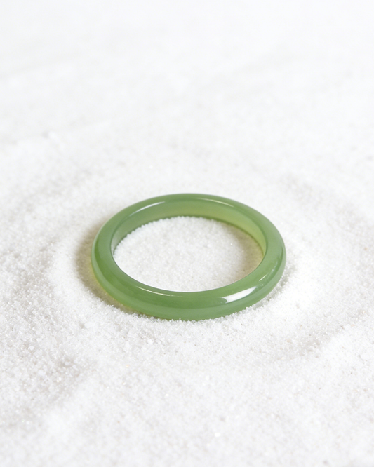 Jade Leaf Agate Bangle 翠影瑪瑙手鐲
