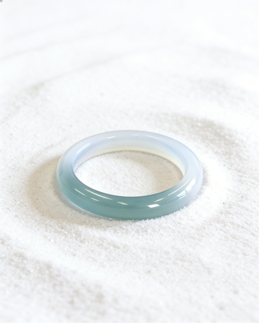 Frosted Jade Agate Bangle	霜翠瑪瑙手鐲