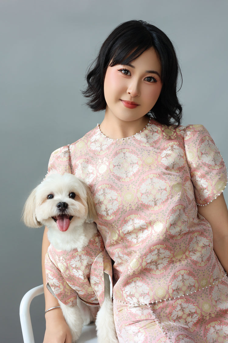 Spring Bud Dog Vest 春蕾粉色狗狗馬甲