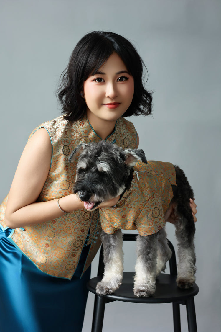 Autumn Golden Dog Vest 秋穗金色狗狗馬甲