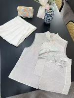 Orchid Whisper Kesi Vest (Exclusive Piece) 幽竹兰影缂丝马甲（孤品）